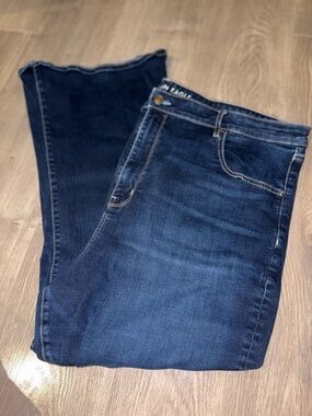 American Eagle Dark Blue Women's Jeans - 24S